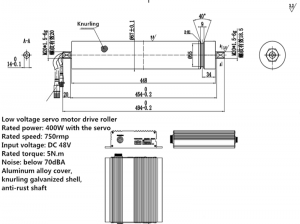 motor drum servo tegangan rendah 4